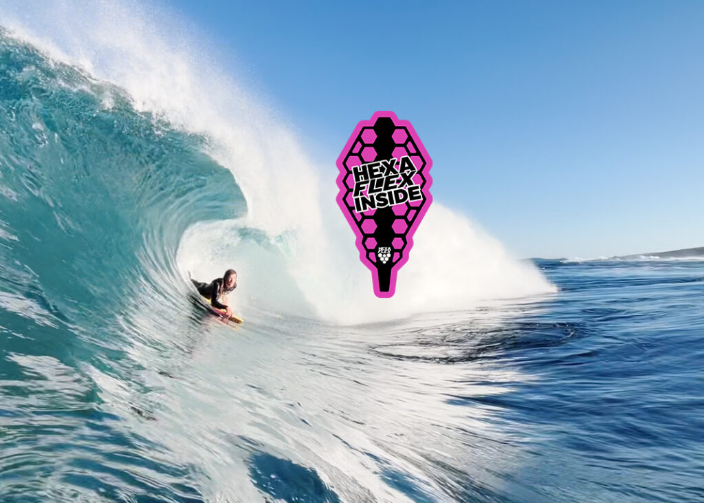fastest bodyboards Hexaboards with Hexaflex internal skeleton for high speed and control in waves
